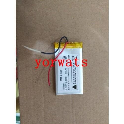 New Hot A Rechargeable Li-ion Cell 3.7V polymer lithium battery 482953 850mAh direct sale