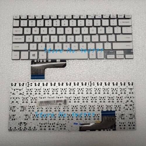 Original New for Samsung NP910S3L 9Z.NC4SN.001 NSK-MT0SN US white keyboard