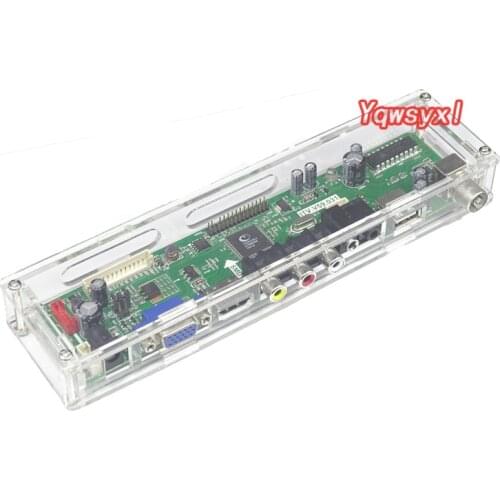 For V29 V56 V53 V59 SKR 8503 Analog signal controller board LED/LCD driver board transparent Acrylic protective case box