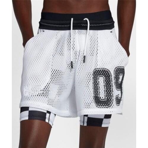New Men 2 in 1 Sports Jogging Fitness Shorts Training Quick Dry Mens Gyms Men Shorts Sport gym Short Pants Summer Running Shorts