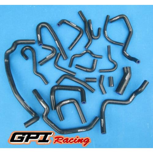 FOR Subaru Impreza WRX/STi GDA/GDB EJ207 02-07 silicone radiator&heater hose