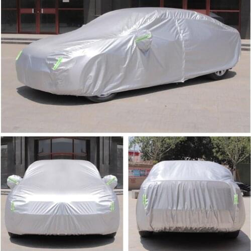 Universal Car Covers 190T Waterproof Full Car Covers Outdoor Sun UV Protection, Dust Rain Snow protective Full Auot Cover 3XL