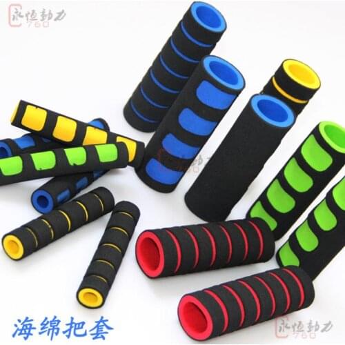 40 sets Universal Grips Comfort Sponge Foam Motorcycle Scooter Bicycle 4pcs/set 2 Grip Cover + 2 Levers Cover