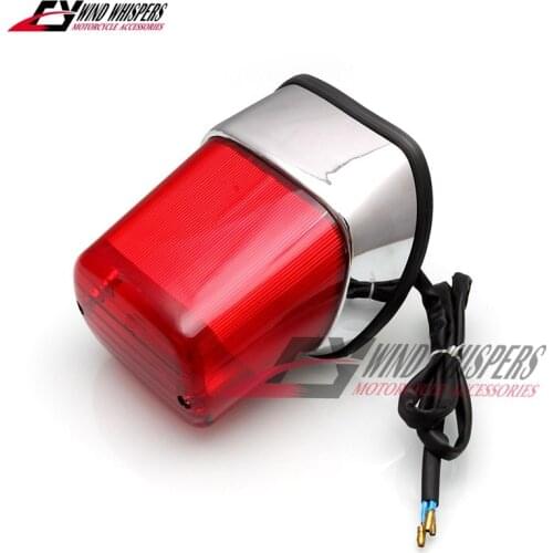 Motorcycle Tail Brake Light Taillight For Yamaha XV250 XV 250 Virago
