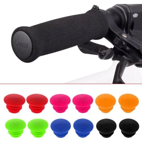 2pcs PE Bicycle Handlebar End Plugs Road Cycling Mountain Bike Mtb Grip Handle Bar End