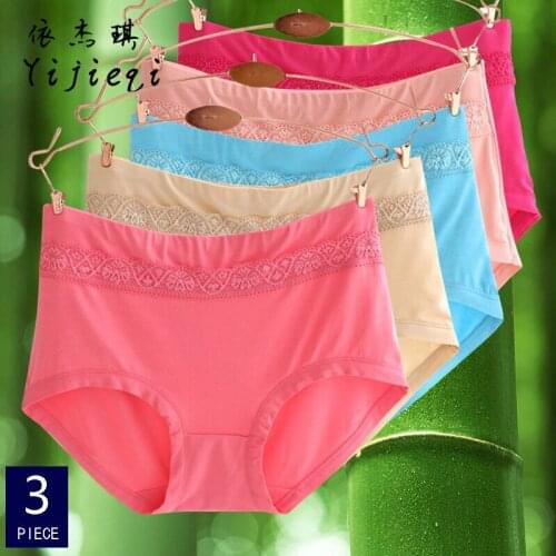 3Pcs/lot Cotton High Waist Belly Contracting Briefs Printed Underwear Postpartum Shaping Panties Ladies Slimming Panty A21