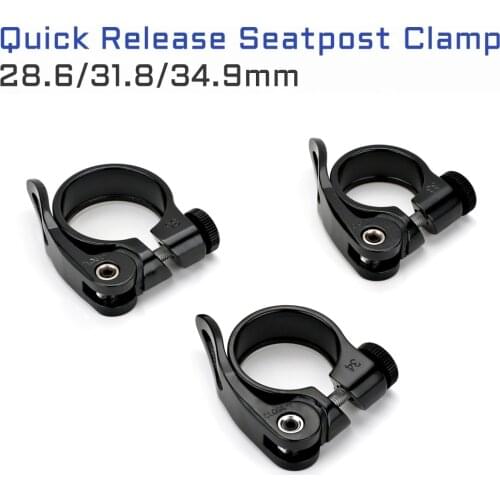Aluminum Ultralight Quick Release Bicycle Seatpost Clamp Road Bike Seat Post MTB Mountain Bike Seat Post 28.6mm 31.8mm 34.9mm