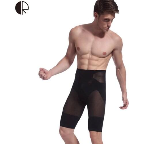 Free Shipping 2014 New Men Body Slimming Shaper Fashion Shaping Pants Fitness Pants Shapewear For Men M/L Wholesale MP339