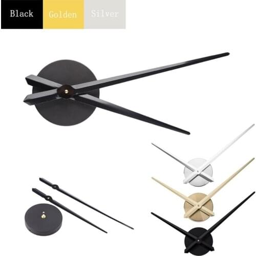 Large DIY Wall Clock Movement Mechanism Clock Hands Needles Set for 3D Mirror Wall Clock Replacement Accessories Home Decoration