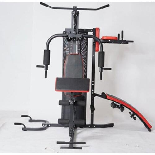 Household combined large-scale sports multifunctional fitness equipment strength comprehensive training device