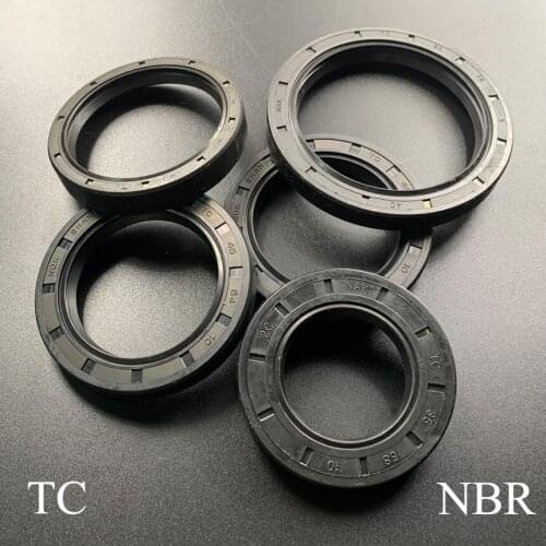 38*54*8/10 38x54x8/10 38*55*7/8/10 38x55x7/8/10 Nitrile Rubber NBR Two Lip Spring TC Ring Gasket Radial Shaft Skeleton Oil Seal