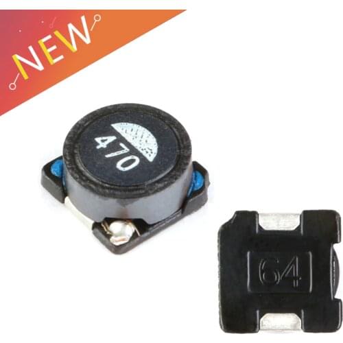 10pcs/lot SMD Power Inductor 6*6*2.8mm 47uH 20% Error 0.59A SLF6028T 470MR59 PF Chip Inductor High Quality