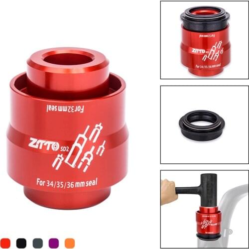 Mountain Bike Suspension Front Fork Oil Seal Dust Seal Installation Tool for MTB 32mm 34 35 36mm Tube Service Maintain Kit
