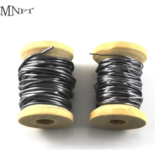 MNFT 2Pieces/Lot Dia 0.5 mm&1mm Round Soft Lead Wire For Fly Tying Fishing Material