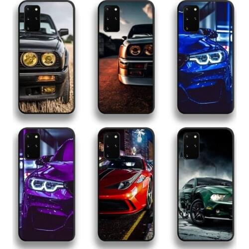 Sports Cars Male Men Phone Case For Samsung Galaxy S20 FE plus Ultra S6 S7 edge S8 S9 plus S10 5G lite 2020