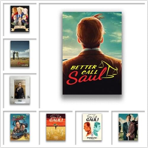 Better Call Saul Wall Stickers White Coated Paper Prints High Definition Home Decoration