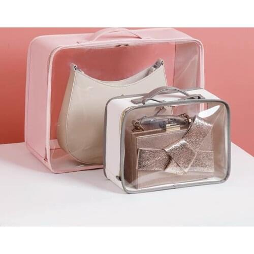 Handbag Storage Organizer Dustproof Transparent TPU Protector Luxury Dust Bag Moisture-proof Home Closet Organizer
