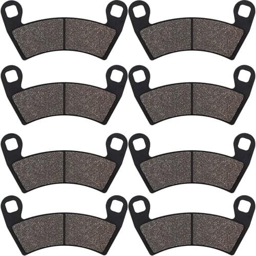Motorcycle Front and Rear Brake Pads for POLARIS RZR-4 XP900 ( RZR XP4 900 ) 2012 2013 2014