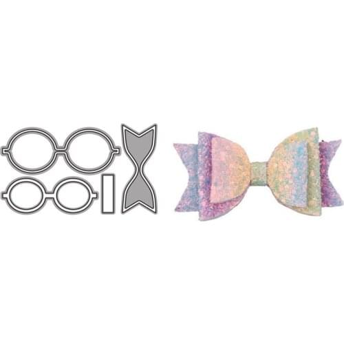 Cutting Dies Round Beautiful Bows Like Flower Butterfly To Decorate For DIY Scrapbook Photo Album Craft Card 2021 New