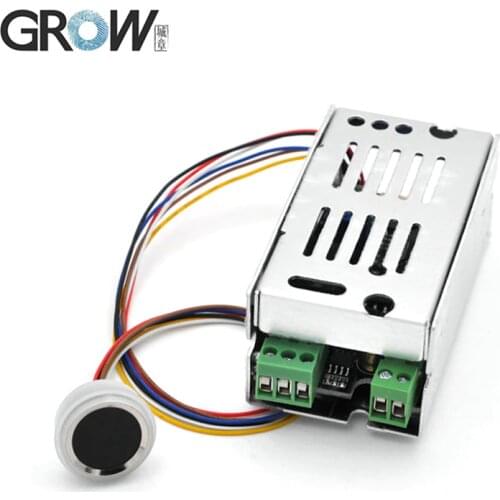 GROW K215-V1.3+R502-F Normally Open DC10-30V K215-V1.3 Fingerprint Control Board+R502-F Waterproof Small Fingerprint Module
