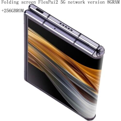 Roupai Foldable Flexible Screen Mobile Phone LCD 7.8 Inch OLED Qualcomm Snapdragon 855 CPU 8GB RAM 256GB ROM 4G LTE FDD-LTE