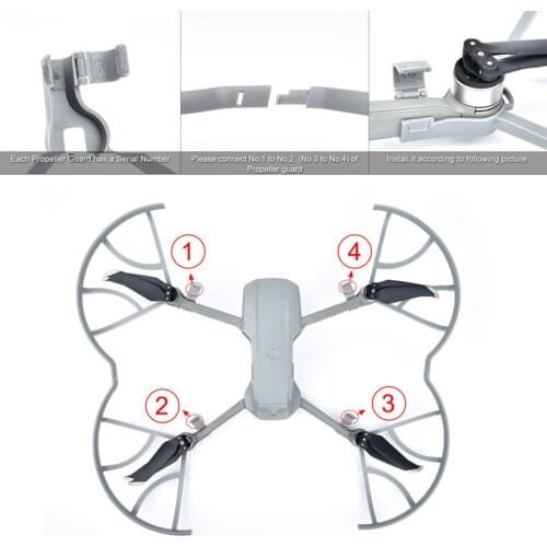 Propeller Guards Drone Propeller Protection Guard Blades Cover Compatible with DJI Mavic Mini 2 Blades Cover Spare Parts