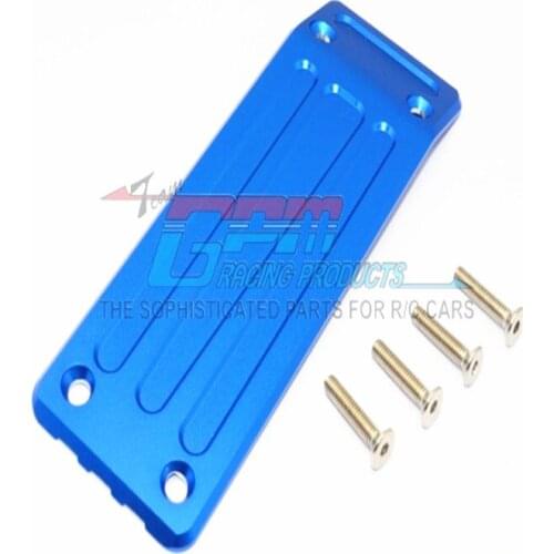 GPM FOR TRAXXAS X-MAXX 1/5 Aluminum alloy rear bottom protective cover with stainless steel screws-piece