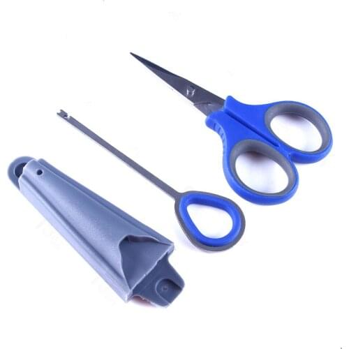 1Set Fishing Pliers Scissors Line Cutter Remove Pesca Accessories Clipper Portable Scissors Hook Tool For Fishing Box 5 Colors