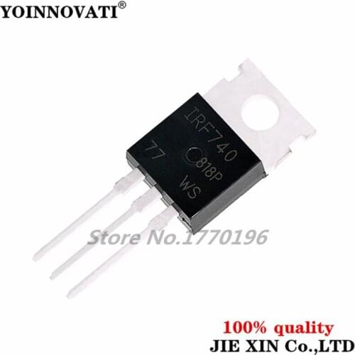 10pcs IRF740PBF IRF740 TO-220 IRF740P TO220 New original