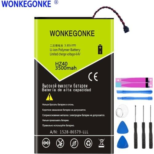 WONKEGONKE HZ40 Battery for Motorola MOTO Z2 Play XT1710-08 XT1710 Batteries Bateria