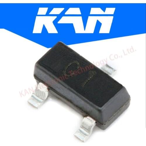 Free Shipping 100PCS 2N5551 SOT23 MMBT5551 G1 SOT23-3 SMD Bipolar Transistors - BJT PNP Transistor new and original