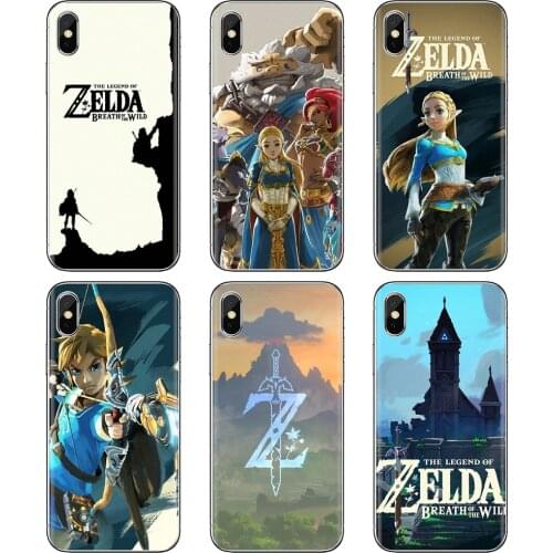 Phone Cases For Xiaomi poco X3 nfc F2 Pro M3 Mi 5X 6X Max Mix 1 2 2S 3 Mi5 Mi6 Mi3 Mi4 Zelda-Breath-C-of-the-Wild-The-Legend-of