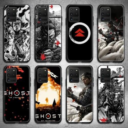 Ghost of Tsushima Phone Case for Samsung S20 plus Ultra S6 S7 edge S8 S9 plus S10 5G lite 2020