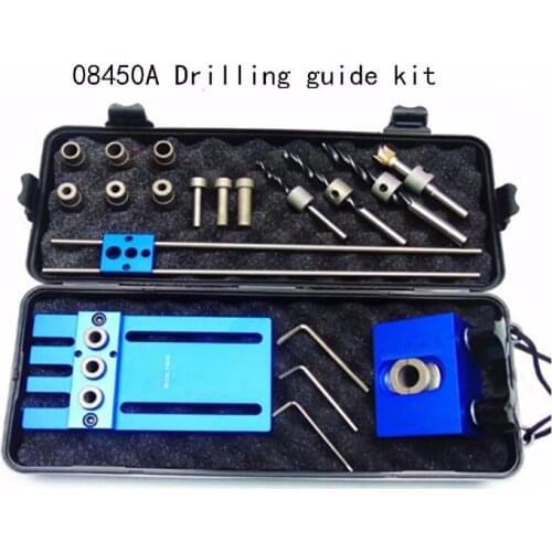 Woodworking tool,3 in 1 Drilling locator,08450 drilling guide kit