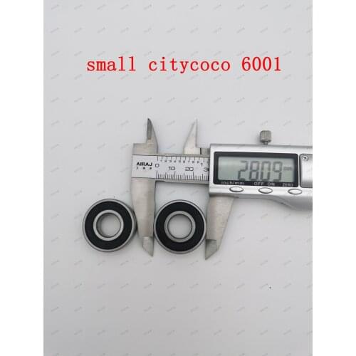 Citycoco 6201 6001 Double-sided Rubber Cover Bearings for Harley Electric Scooter Motorcycle Modification Parts