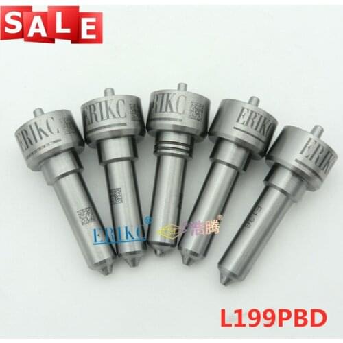 4pcs/lot L199PBD Diesel Fuel Injector Nozzle Sprayer L199 PBD Common Rail Auto Parts for Delphi A6650170221