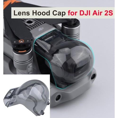 Gimbal Camera Lens Hood Cap for DJI Air 2S Drone Lens Cap Protector Dust-proof Cover Transport Holder Stabilizer Accessories