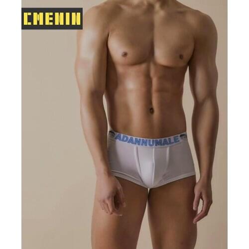 CMENIN Hot Sale Cotton Gay Sexy Men Underpants Boxers Shorts Soft Trunk Man Underwear Boxer Mens Panties Funny AD7104