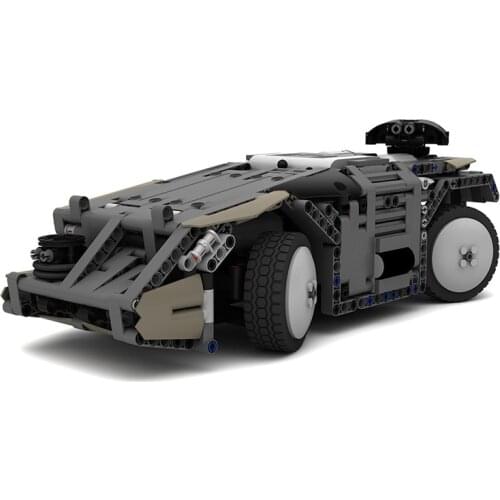 New technology building block alien APC m557 armored car moc-6123 RC assembly construction education boy toy model birthday gift