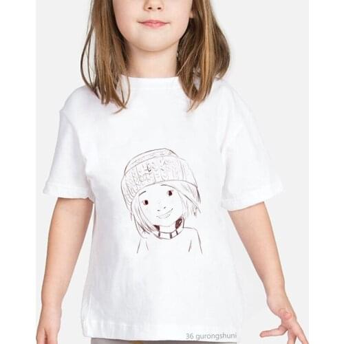 New Snowtime Sophie Funny Kartoon Print T Shirt Boys And Girls Vogue Cute T-Shirt Kids Clothes Children Clothing Hot Sale 2021