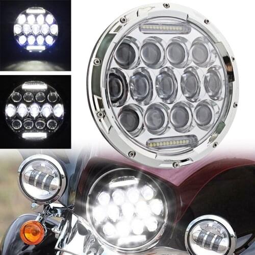 5.75 Inch Front Headlight For Harley Sportster 1200 XL 1200L Custom XL1200C 883 XL883 883R Motorcycle HeadLamp Accessories