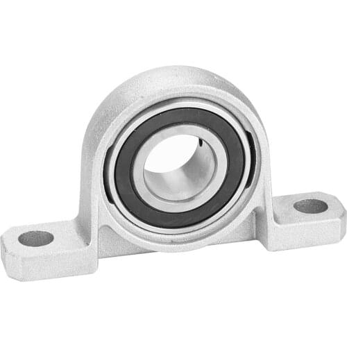 1pcs Zinc Alloy Diameter 8mm 10mm 12mm 15mm 17mm 20mm Bore Ball Bearing Pillow Block Mounted Support KP08 KP000 KP001 KP003