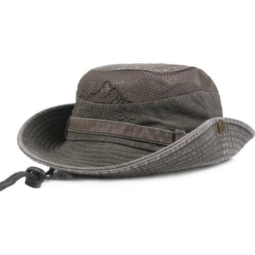 Retro american western cowboy cartoon fishing summer hat Costumes hats