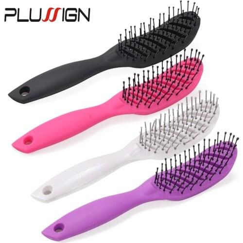 Wet Curly Detangle Hair Brush For Salon Hairdressing Styling Tools Vent Hairbrush Blow Dryer Hair Brush Factory Promotion