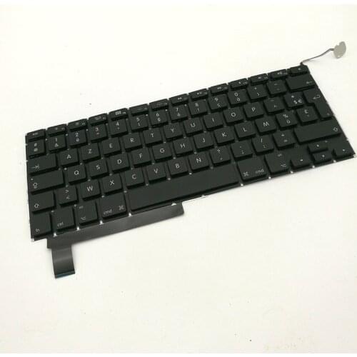 5 pcs Brand New French Keyboard For Macbook Pro 15" A1286 2009-2012
