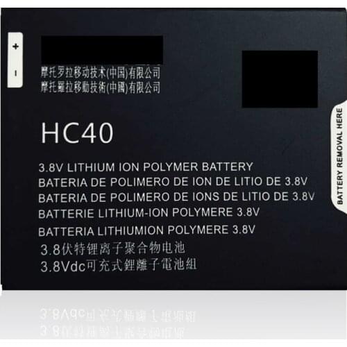 Original smartphone battery for Motorola Moto C (3.8V, 2350 mAh, HC40)