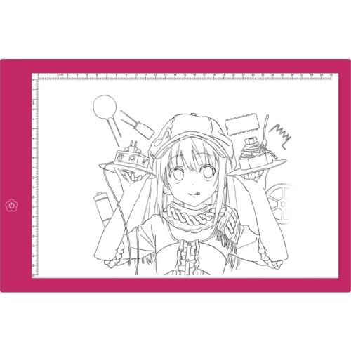 LED Drawing Tablet Light Box Tracer A4 Graphic Writing Digital Tablet Copy Pad Board for Diamond Painting Sketch Anime Dropship
