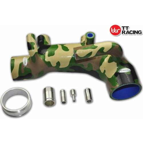 TT1863MGR- Silicone Induction Intake Hose for Subaru Impreza GC8 EJ20 STi WRX Ver 3-4 CAMO GREEN