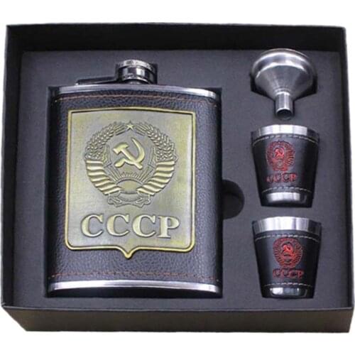 VKTECH Stainless Steel Flat Flasks