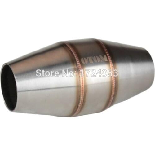 45mm Motorcycle Exhaust Pipe Muffler Expansion Chamber For Dirt Bike Pit Bike Motocross CRF RMZ DRZ YZF CR KXF EXC